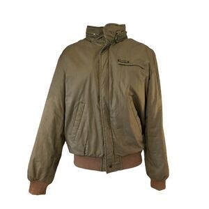 80s Vtg Members Only Bomber Jacket Size 36 Lined Rainbow Tag